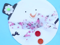圆球雪人挂饰