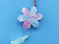 手工挂式樱花