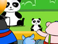 在动物园里
